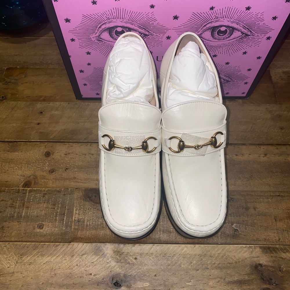 Gucci Vegas Studded Platform Loafers - Picture 10 of 13